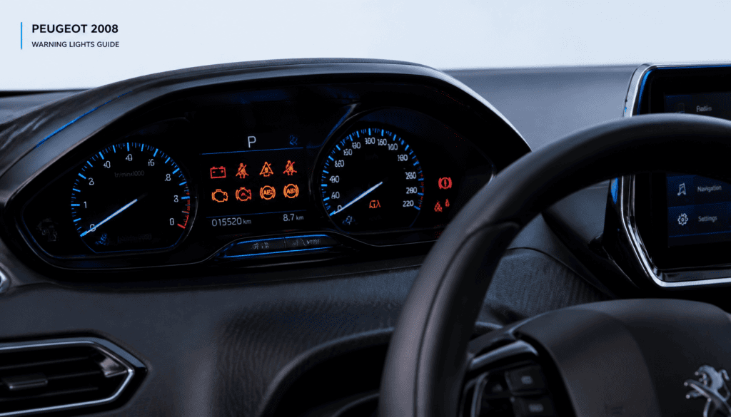Voyants tableau de bord Peugeot 2008 : guide complet pour tout comprendre et réagir vite