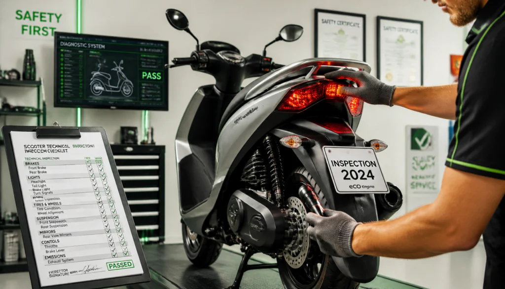 controle technique scooter