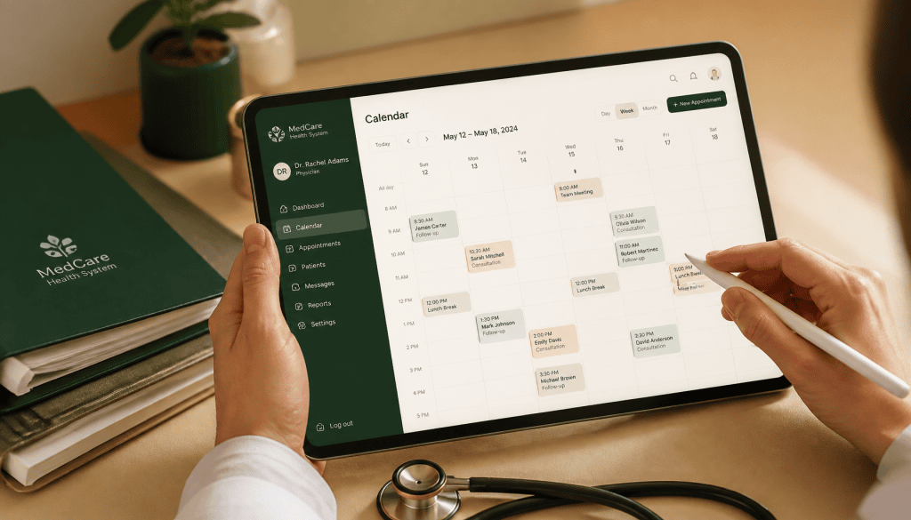 MedisysNet : portail, planning V2 et espace personnel pour les professionnels de santé