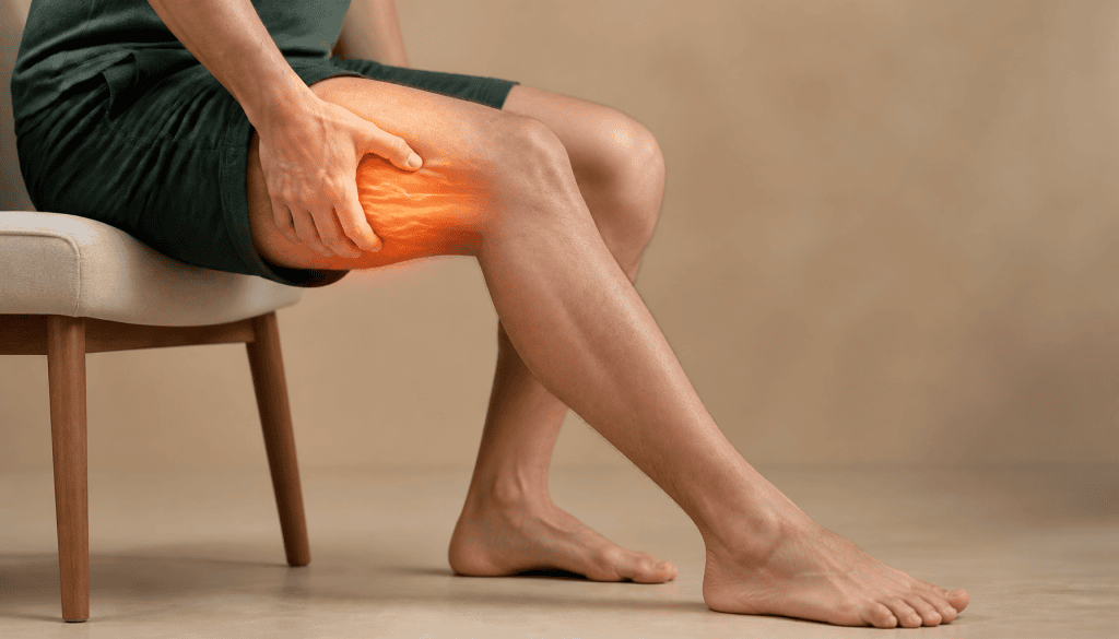 Sensation de brûlure aux jambes : ce que votre corps essaie de vous dire