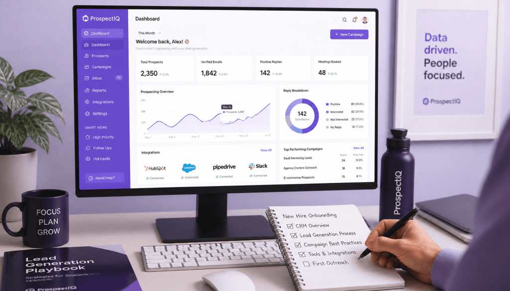 outil prospection leadfinder ai temps mise en route