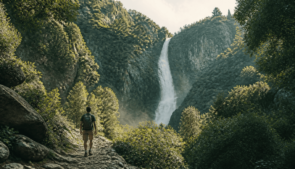 comment aller à la cascade de gairaut