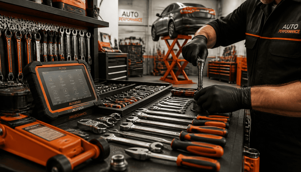 outils pour mécanique automobile