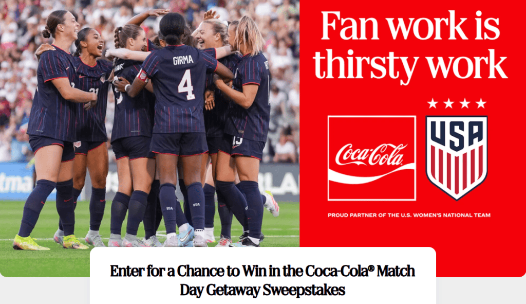 Coca Cola Sweepstakes