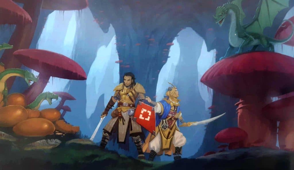 pathfinder 2 set introduttivo illustrazione