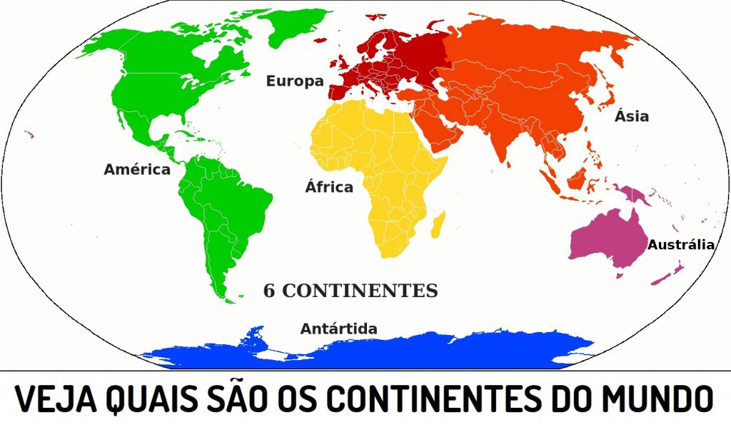 DESVENDE QUAIS SÃO OS CONTINENTES DO MUNDO – Seu Guia Simplificado