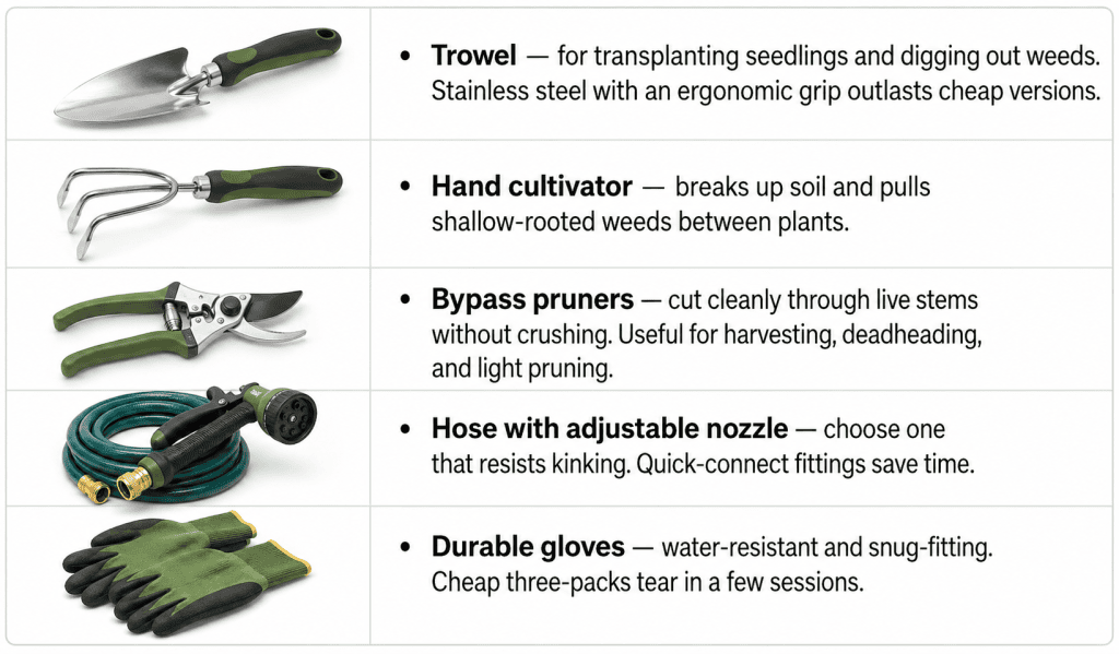 tools list