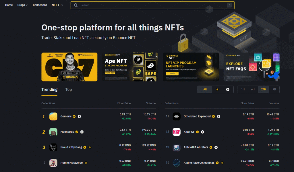 binance nft - binance review 2025