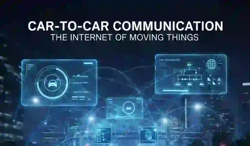 Car-to-Car Communication: The Internet of Moving Things