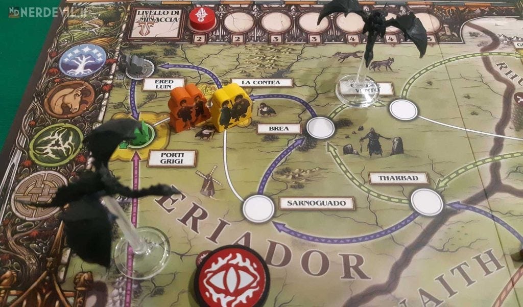il signore degli anelli il destino della compagnia partita