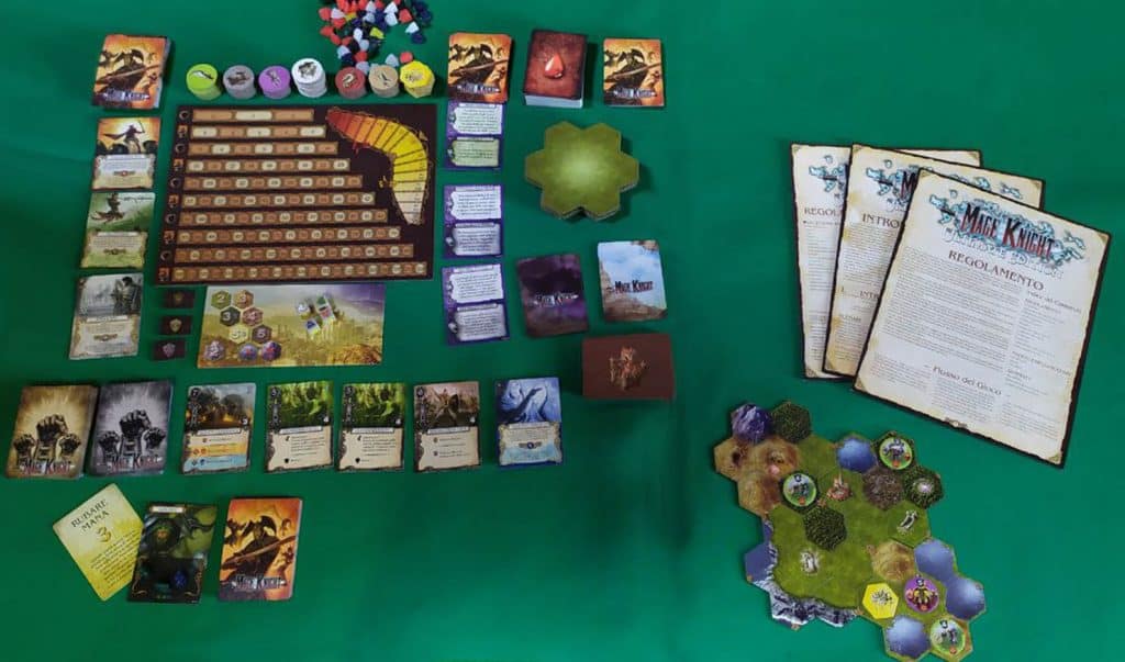 Mage Knight Ultimate Edition Componenti varie