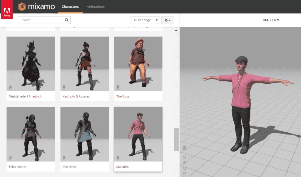 Mixamo heroforge alterntive