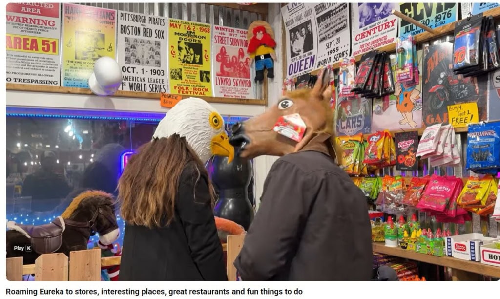 downtown eureka springs with friends