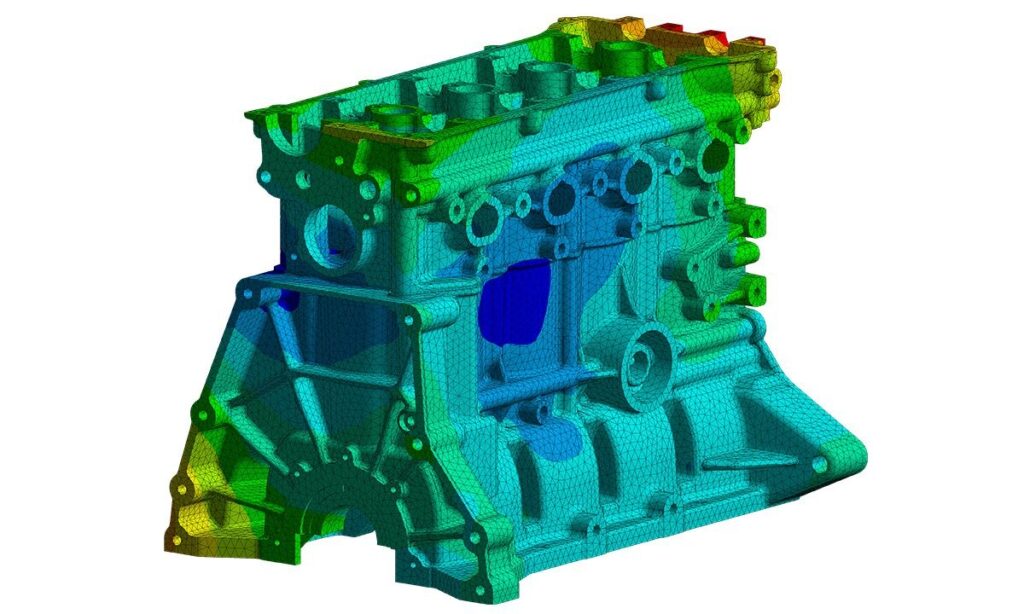 ANSYS Mechanical - изображение на софтуера