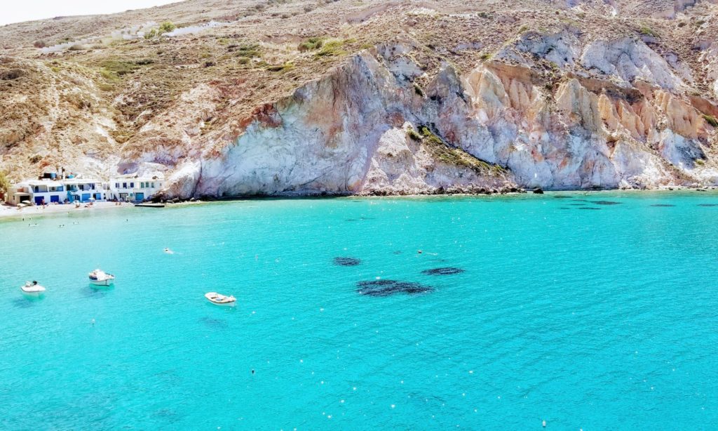 Firopotamos Milos Greece islands