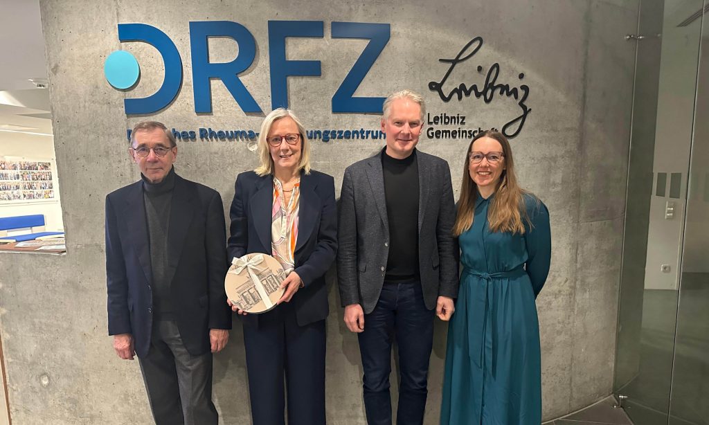 Amtsübergabe:  Thomas Krieg, Elisabeth Märker-Herrmann, Eicke Latz & Uta Bieldfeldt