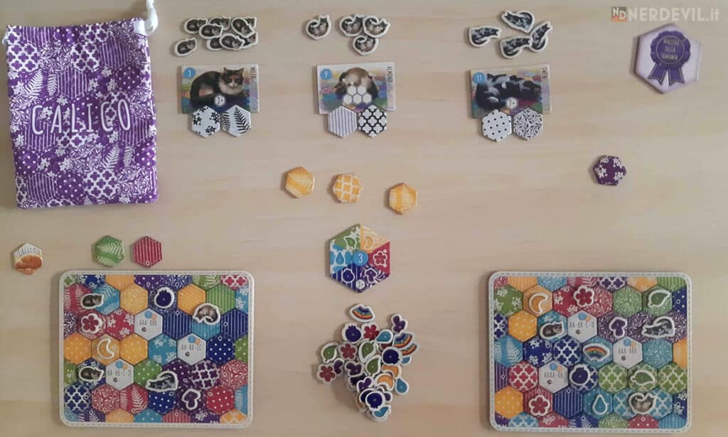 calico gioco contenuto