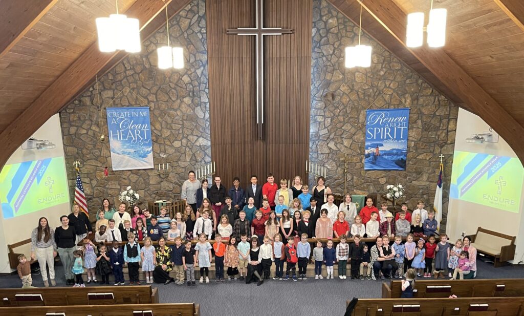 Martin Luther School students and families in Joplin, Missouri