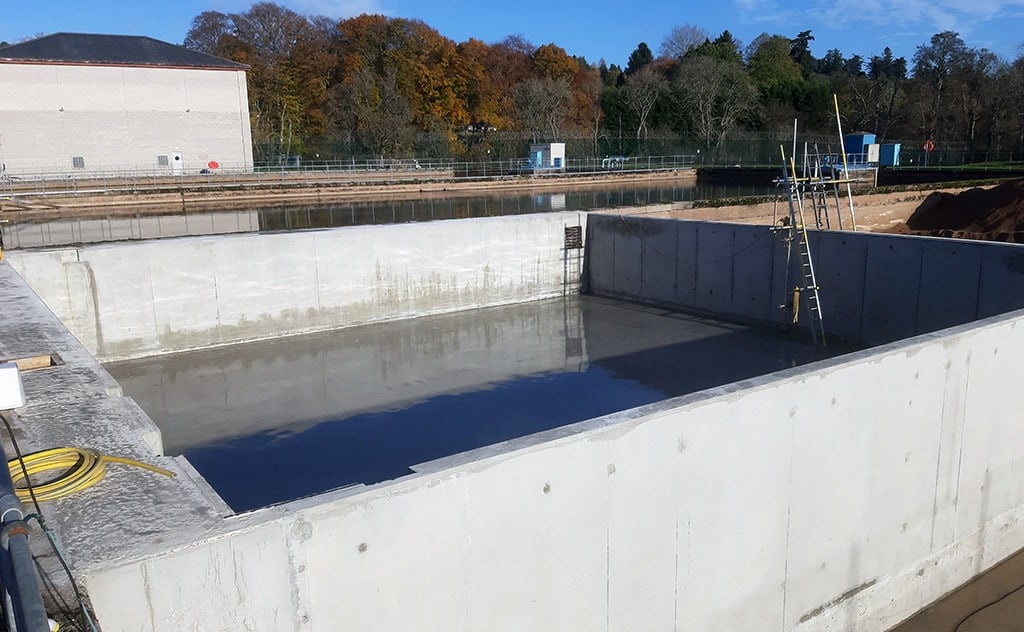 Invercannie Water Treatment Works Supernatent Tank