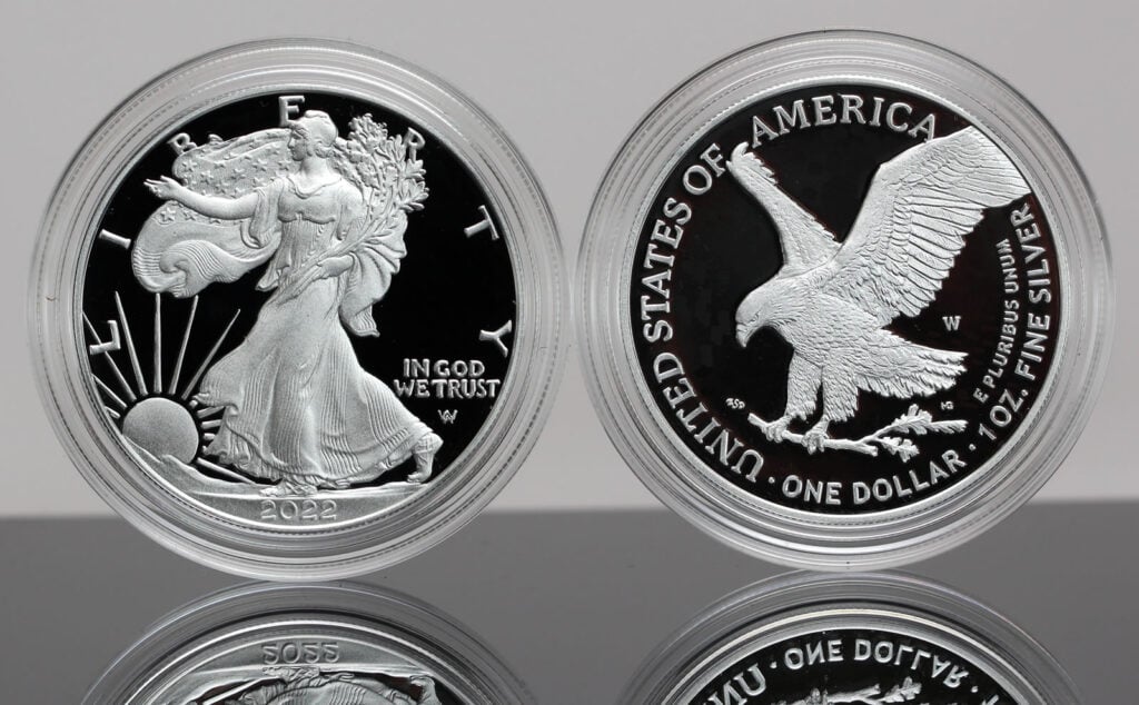 U.S. Mint sales 2023 january 2022 december