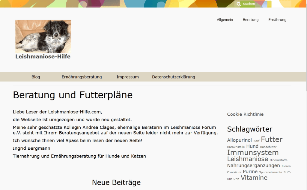 Tiernahrung-Bergmann-Shop