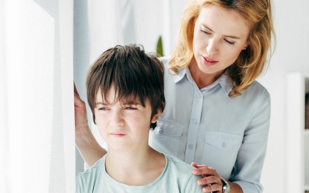 Beim Kind entschuldigen