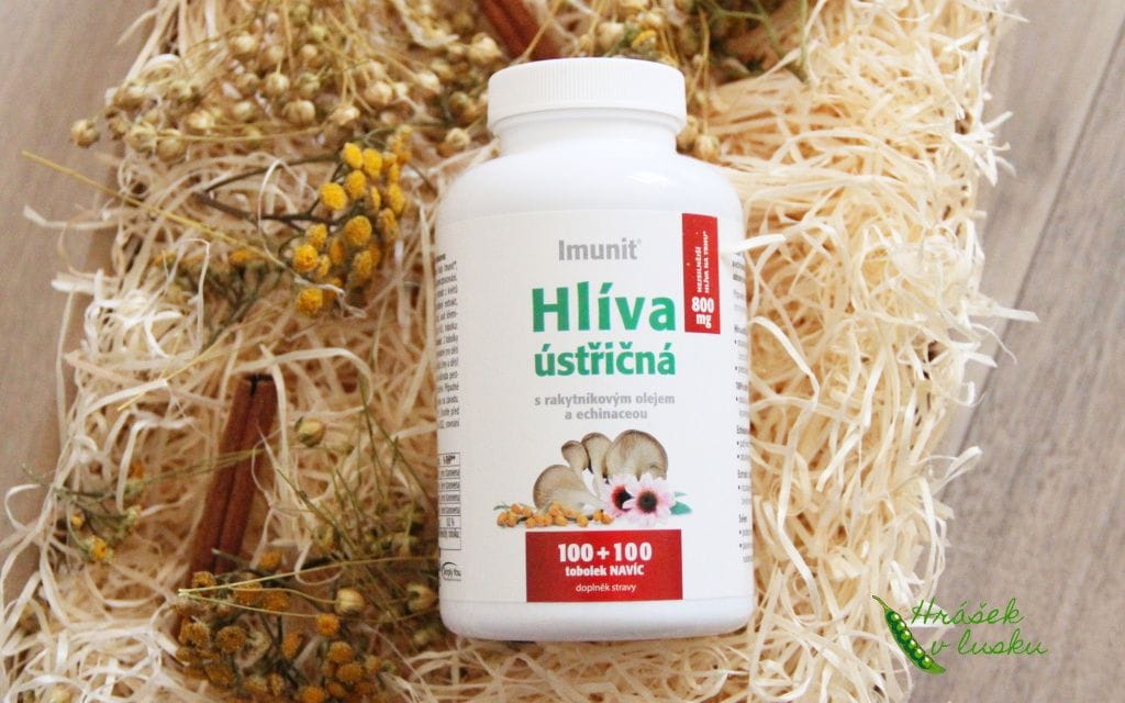 Recenze: Hlíva ústřičná 800 mg s rakytníkem a echinaceou Imunit
