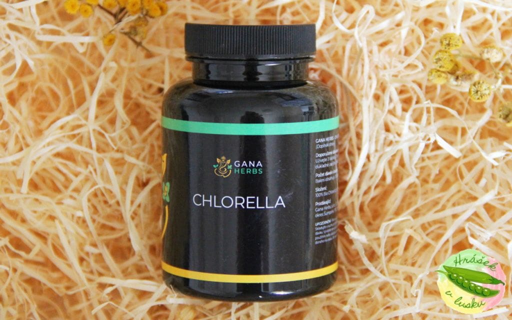 Recenze: Chlorella tablety od Ganaherbs