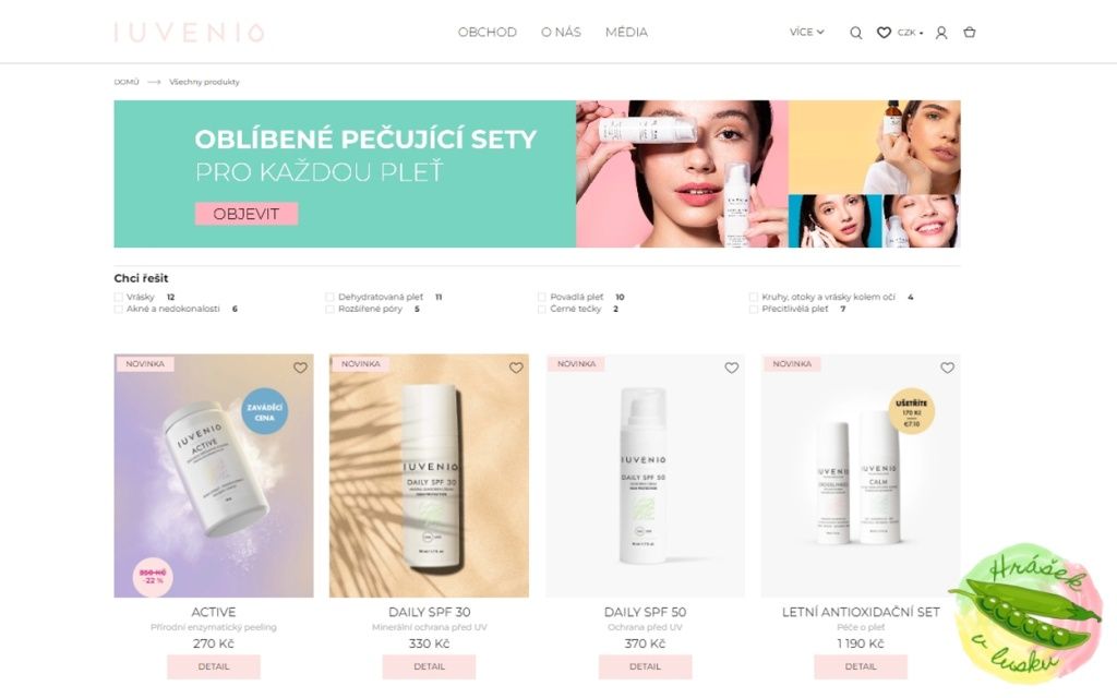Recenze e-shopu Iuvenio.com (rychlost dodání a zkušenosti)