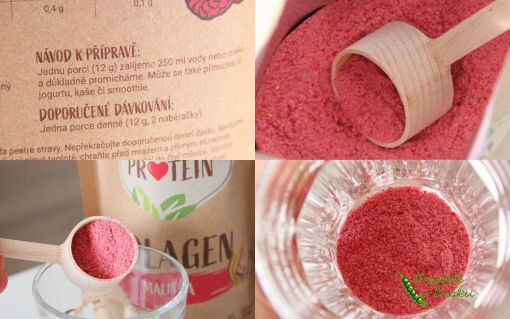 Recenze: Kolagen Natural Protein (malinový)