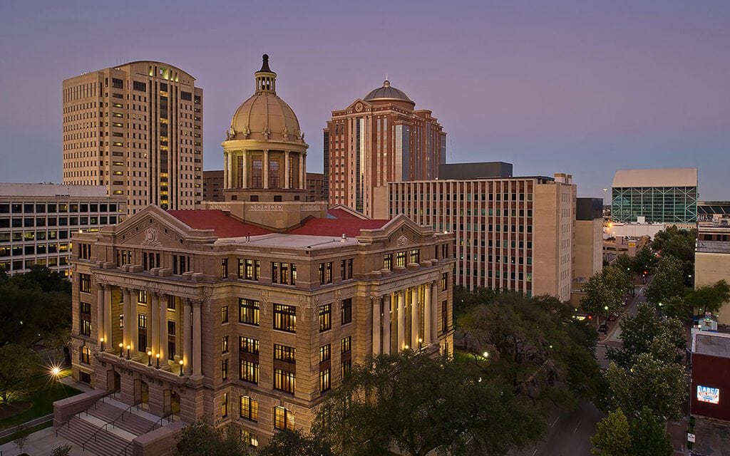 Harris County Courthouse in Houston
