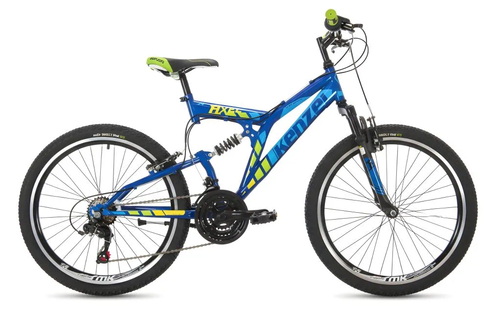 Chlapčenský celoodpružený MTB - Kenzel Fs 24