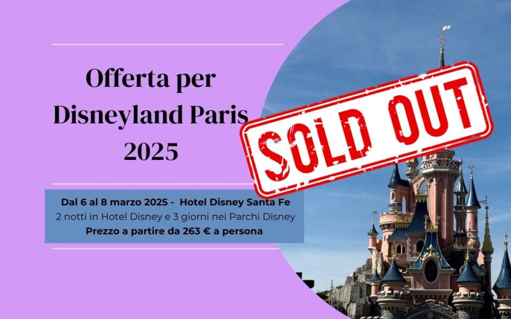 offerta per disneyland paris 2025