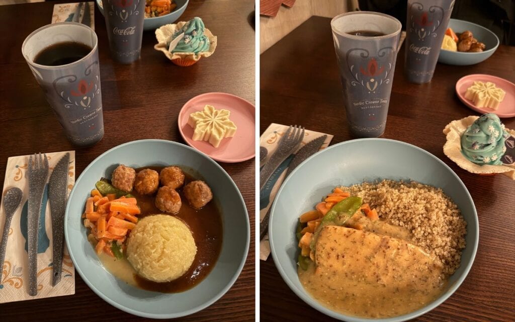 Nordic Crowns Tavern menu Disneyland Paris