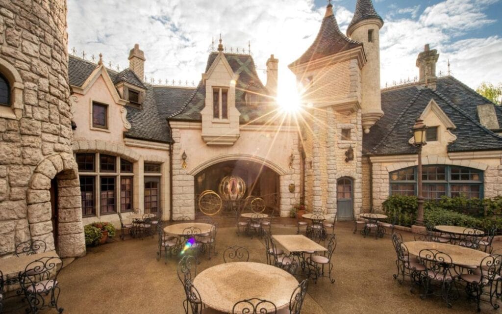 colazione con le principesse auberge de cendrillon