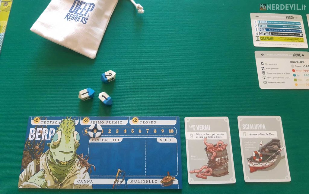 deep regrets gioco area giocatore