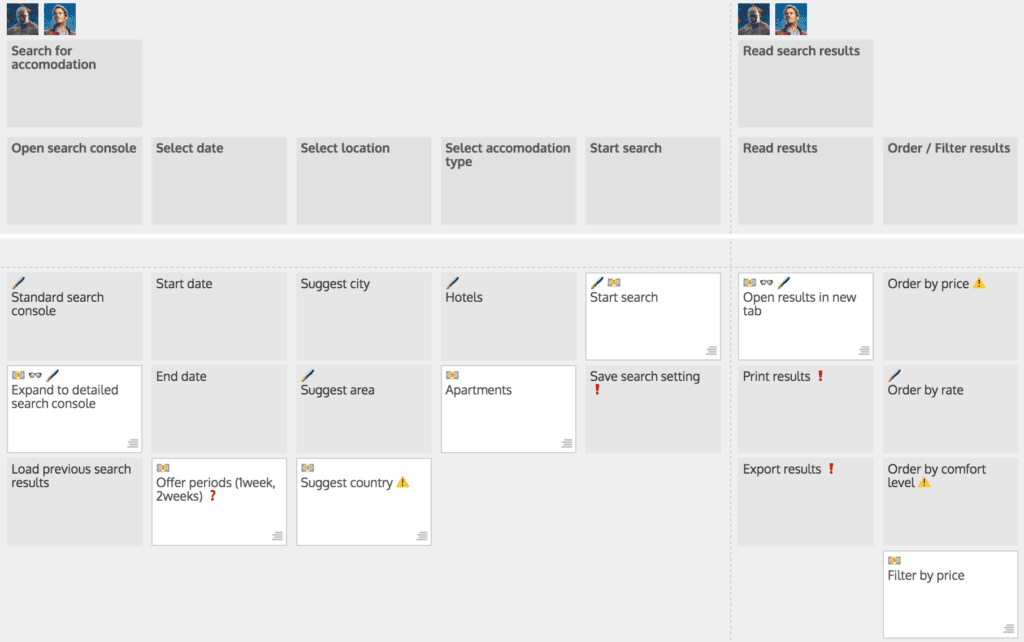 How to visualize personas and journeys on a story map 3 - StoriesOnBoard