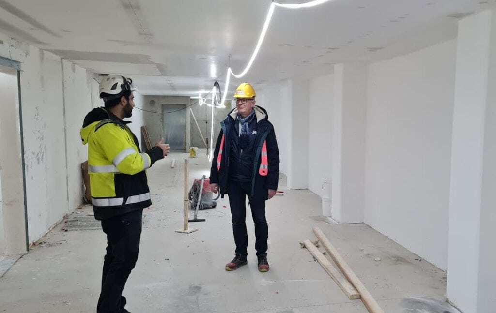 Kort beskrivning av byggnadssats för värme- och vatteninstallationer.