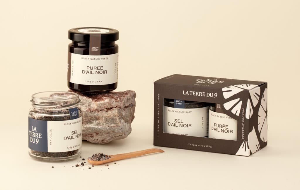 La terre du 9 - Duo BBQ ail noir