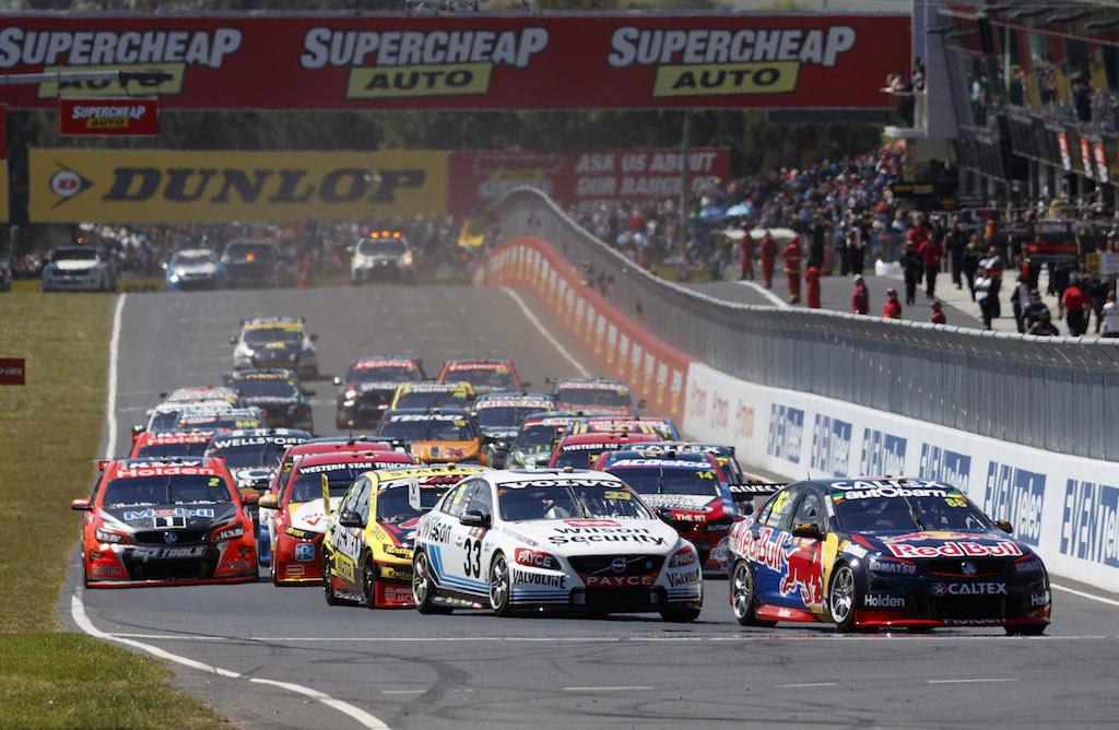 Race start during the Supercheap Auto Bathurst 1000, in Bathurst, Australia, October 09, 2016.