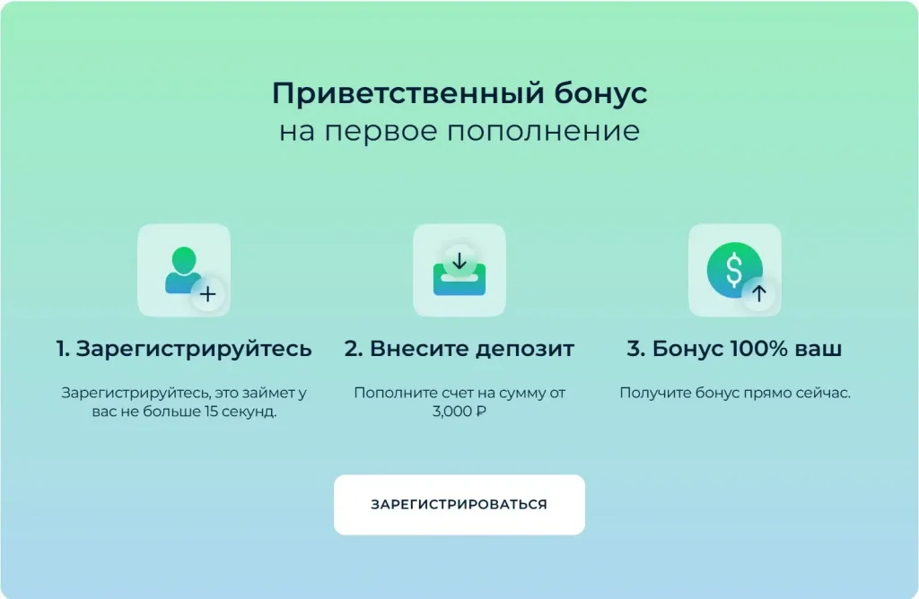 Приветственный Бонус Бинариум