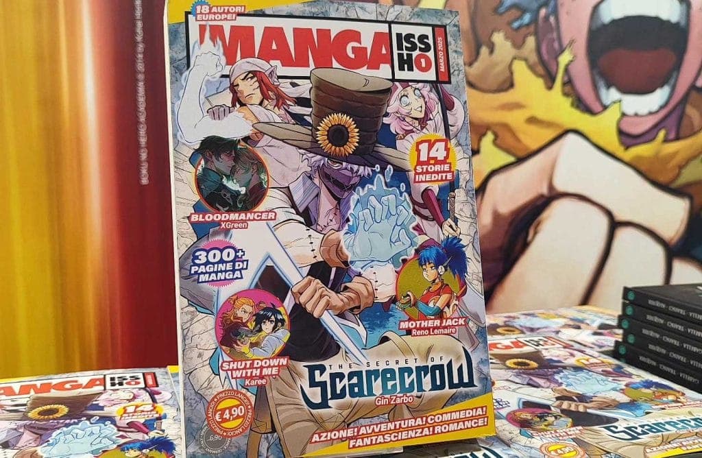manga issho rivista numero uno