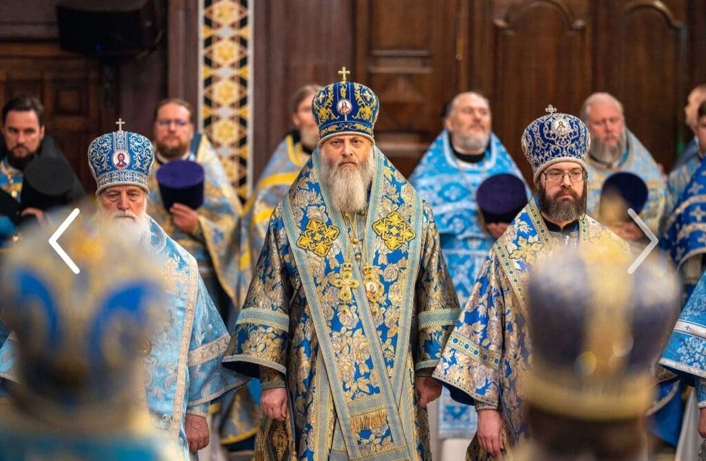 Епископ Касимовский и Сасовский Исаакий сослужил Святейшему Патриарху Московскому и всея Руси Кириллу на Божественной литургии в Храме Христа Спасителя