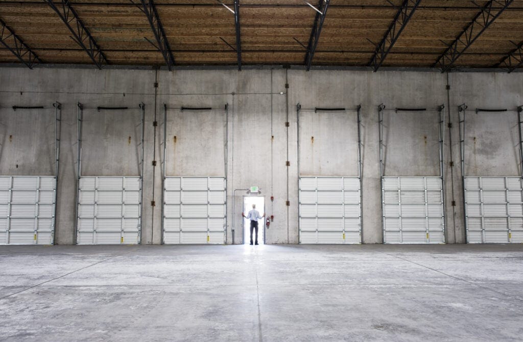 distributor warehouses empty
