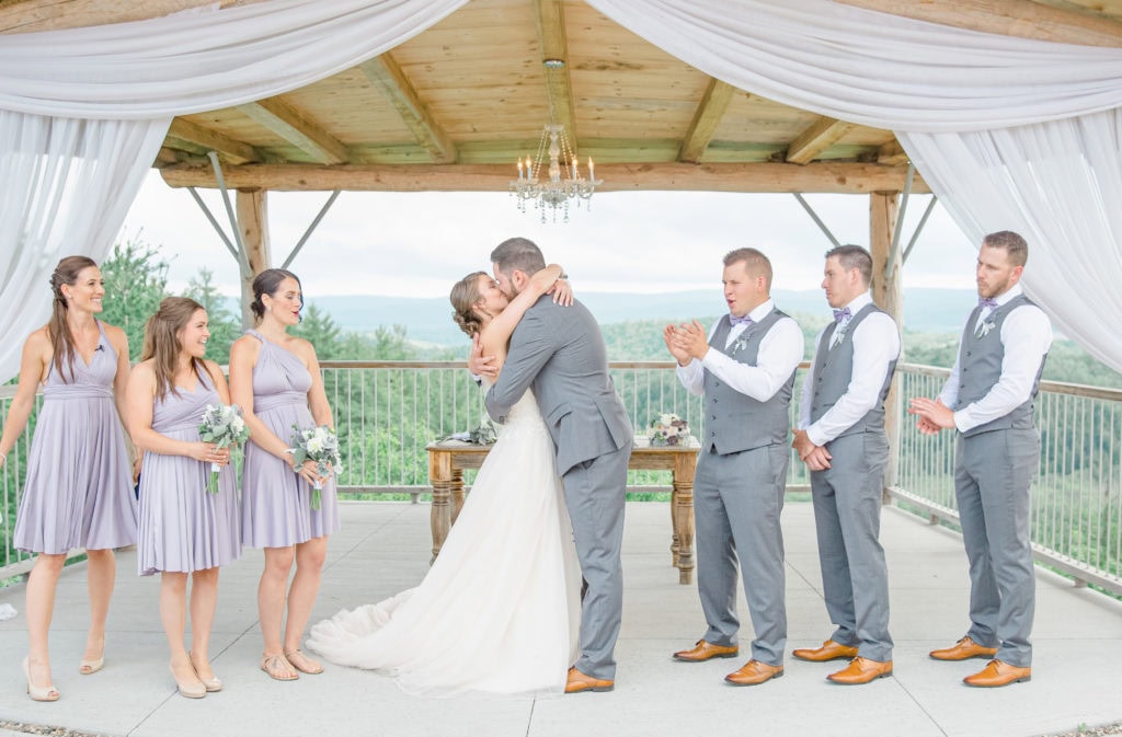 First Kiss Photos - First Kiss on a Mountain - Celebrating a couples First Kiss Photo - Lavender Rain Inspired Wedding - Le Belvedere- Grey Loft Studio- Ottawa Wedding Photographer - Affordable - Cheap - Fine Art - Best - Kanata Photographer - Wedding Videographer Ottawa - Light and Airy - Beautiful - Timeless - Organic Photographer Carp - Stittsville