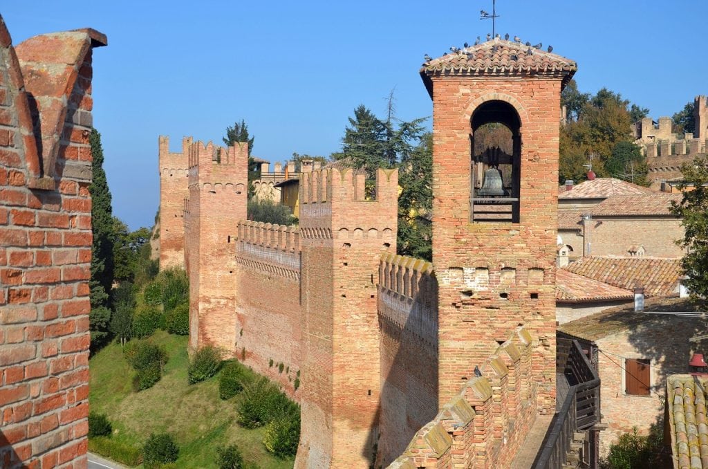 Gradara walls