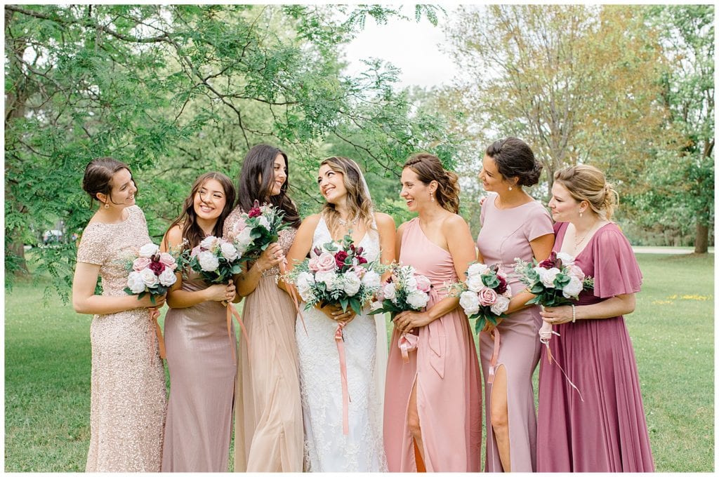 Bridal Party Portraits- Grey Loft Studio - Ottawa Wedding Photographer & Videographer -Light and Airy - Kanata, Westboro, Orleans - Luxury, Genuine, Affordable Photography.