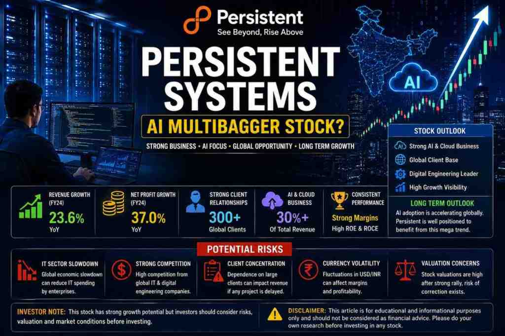 a high growth potential stock with some risks 
