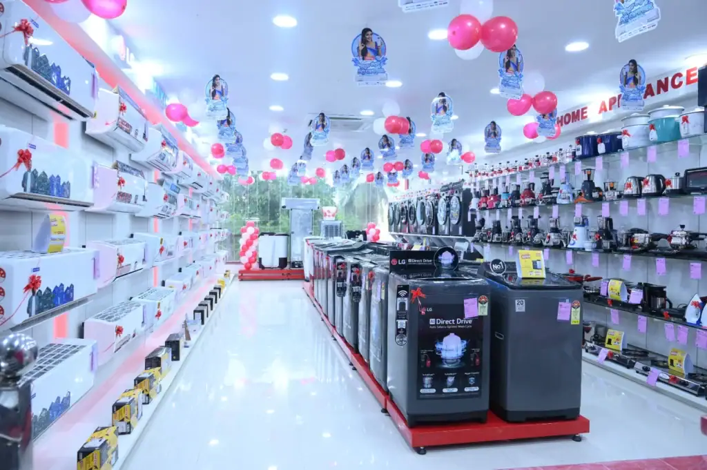 electronic appliances showroom