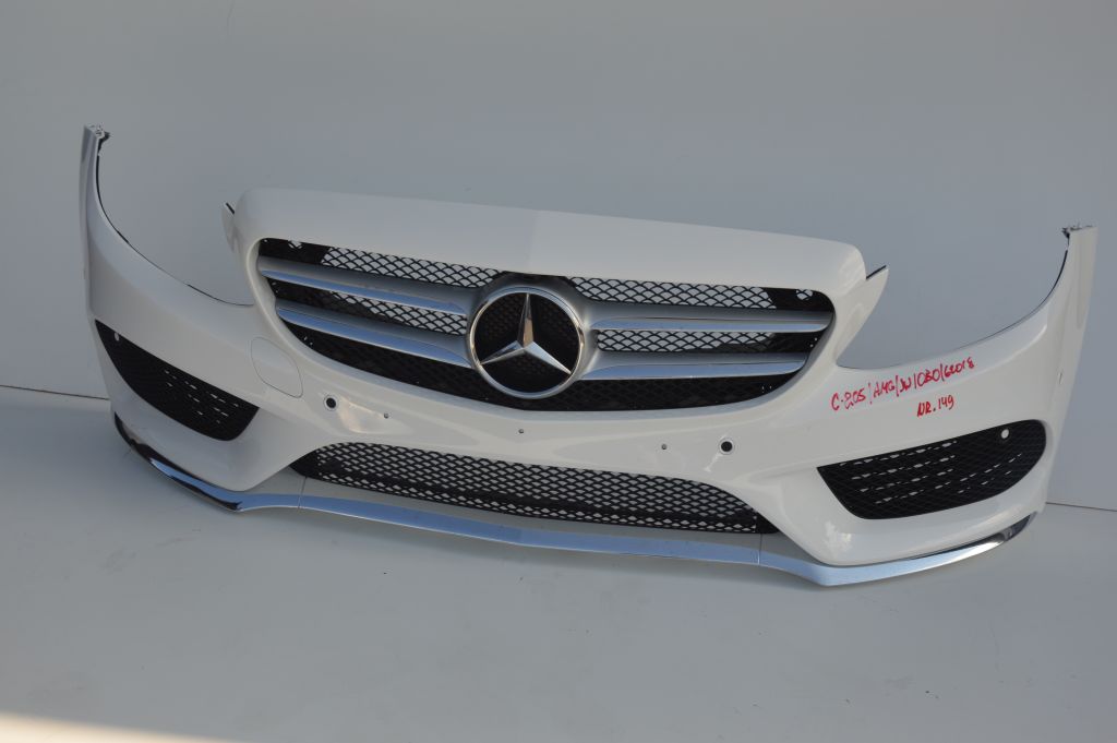 MERCEDES C KLASA W205 ZDERZAK AMG PRZEDNI - obrazek 2
